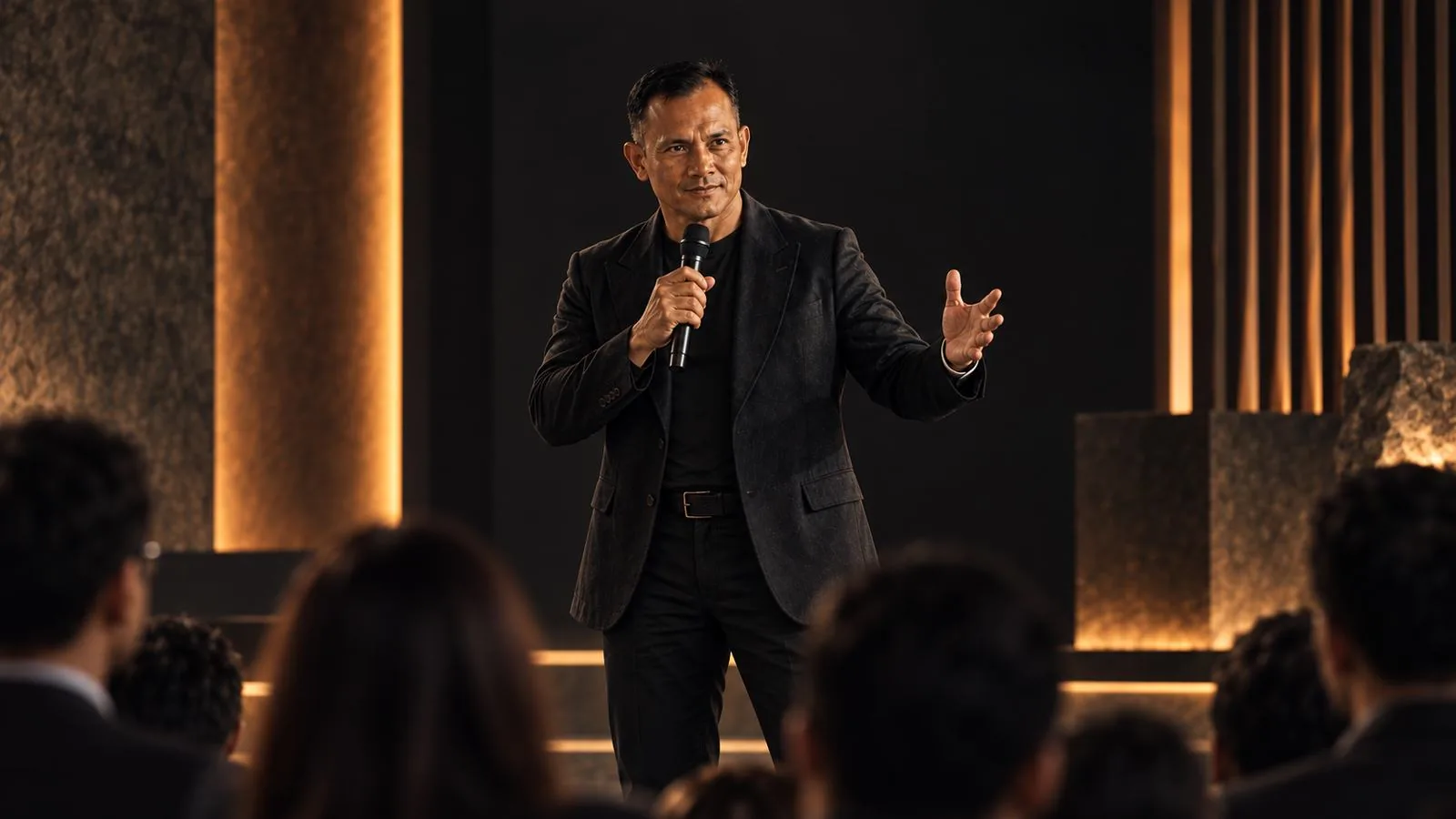 Bang Bob delivering a keynote